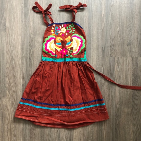 Vintage Kid’s Dress from Mexico - Picture 2 of 11